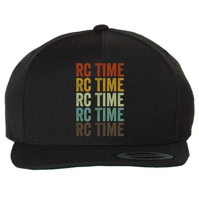 Rc Time Radio Control Cars Rc Cars Lovers Rc Car Racing Cute Gift Wool Snapback Cap