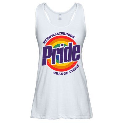 Resist Trump Remove Stubborn Orange Stains Pride Month LGBTQ Ladies Essential Flowy Tank