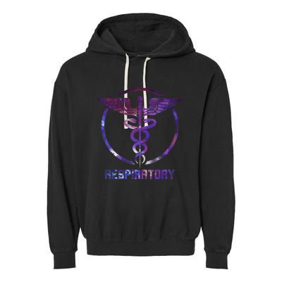 Respiratory Therapist Respiratory Therapy Design Garment-Dyed Fleece Hoodie