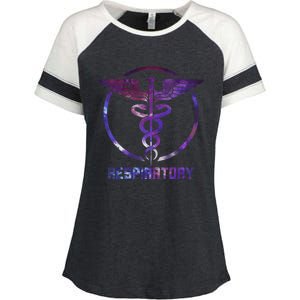 Respiratory Therapist Respiratory Therapy Design Enza Ladies Jersey Colorblock Tee