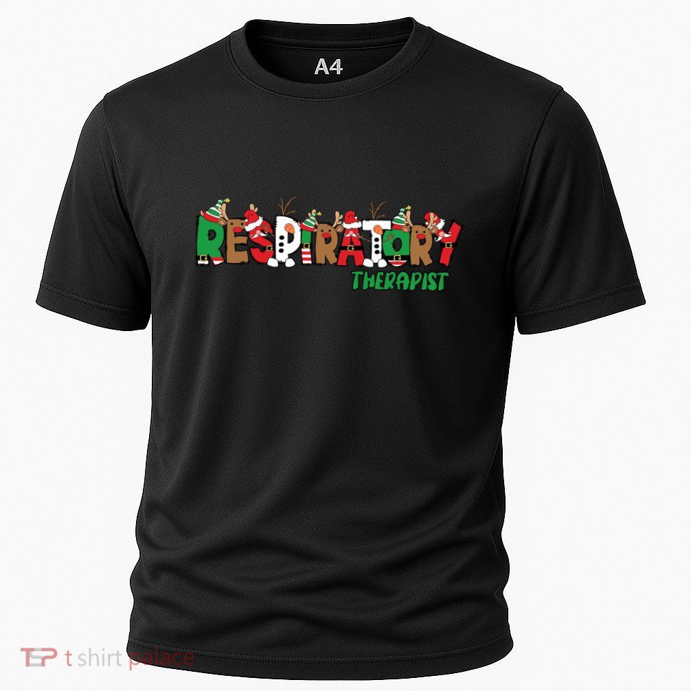 Respiratory Therapist Rt Christmas Nurse Respiratory Therapy Meaningful Gift Performance Shirt