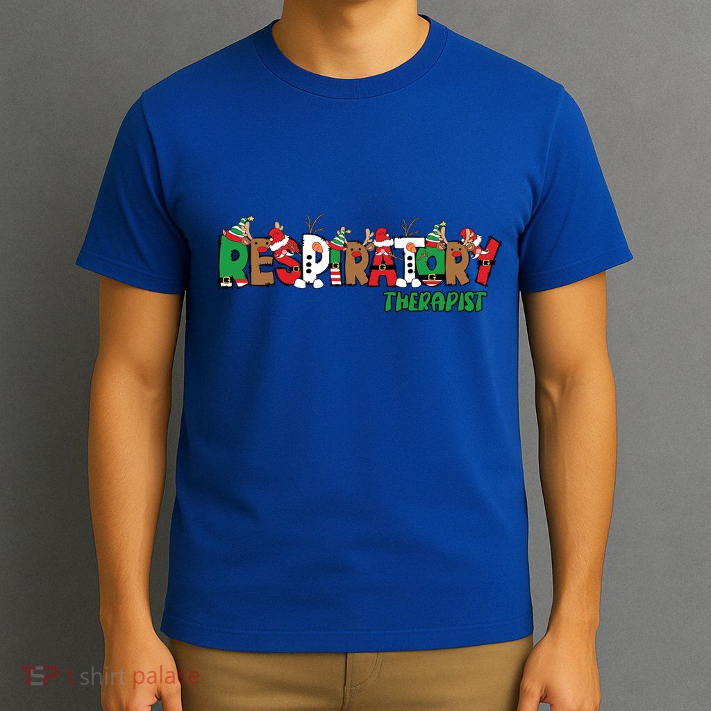 Respiratory Therapist Rt Christmas Nurse Respiratory Therapy Meaningful Gift T-Shirt
