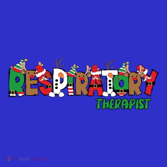 Respiratory Therapist Rt Christmas Nurse Respiratory Therapy Meaningful Gift T-Shirt
