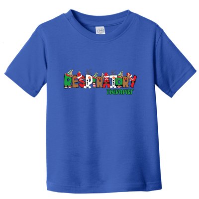 Respiratory Therapist Rt Christmas Nurse Respiratory Therapy Meaningful Gift Toddler T-Shirt