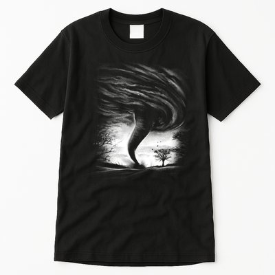 Realistic Tornado Tall T-Shirt