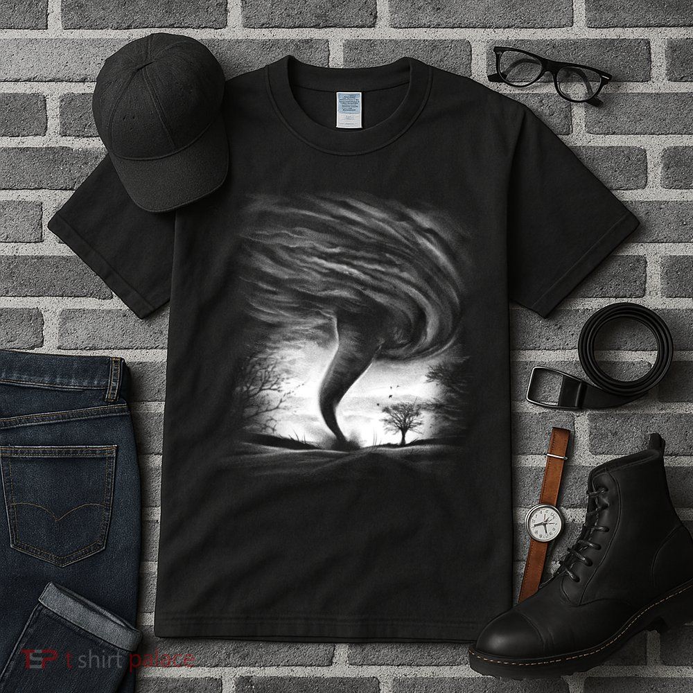 Realistic Tornado Tall T-Shirt
