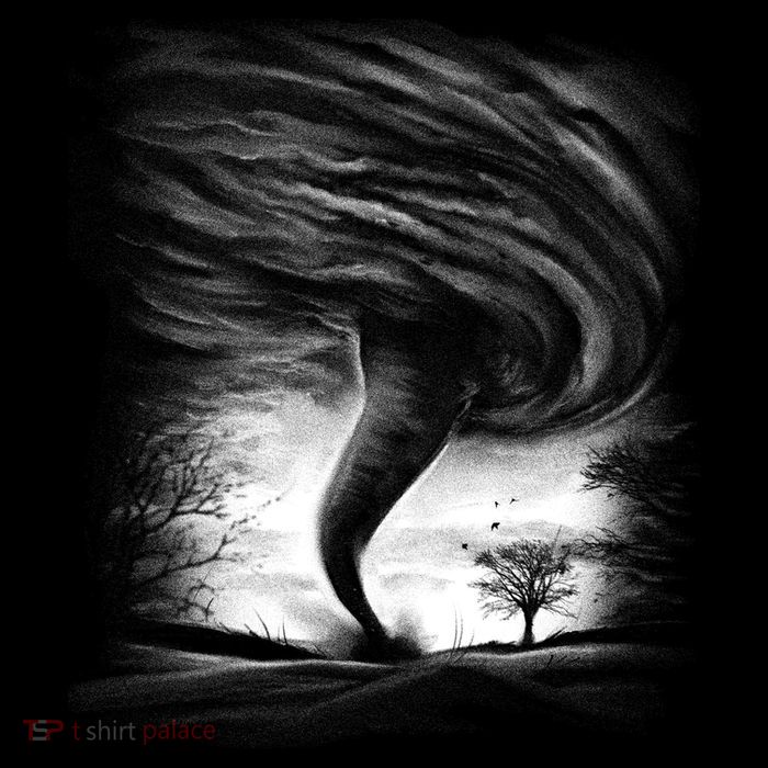 Realistic Tornado Tall T-Shirt