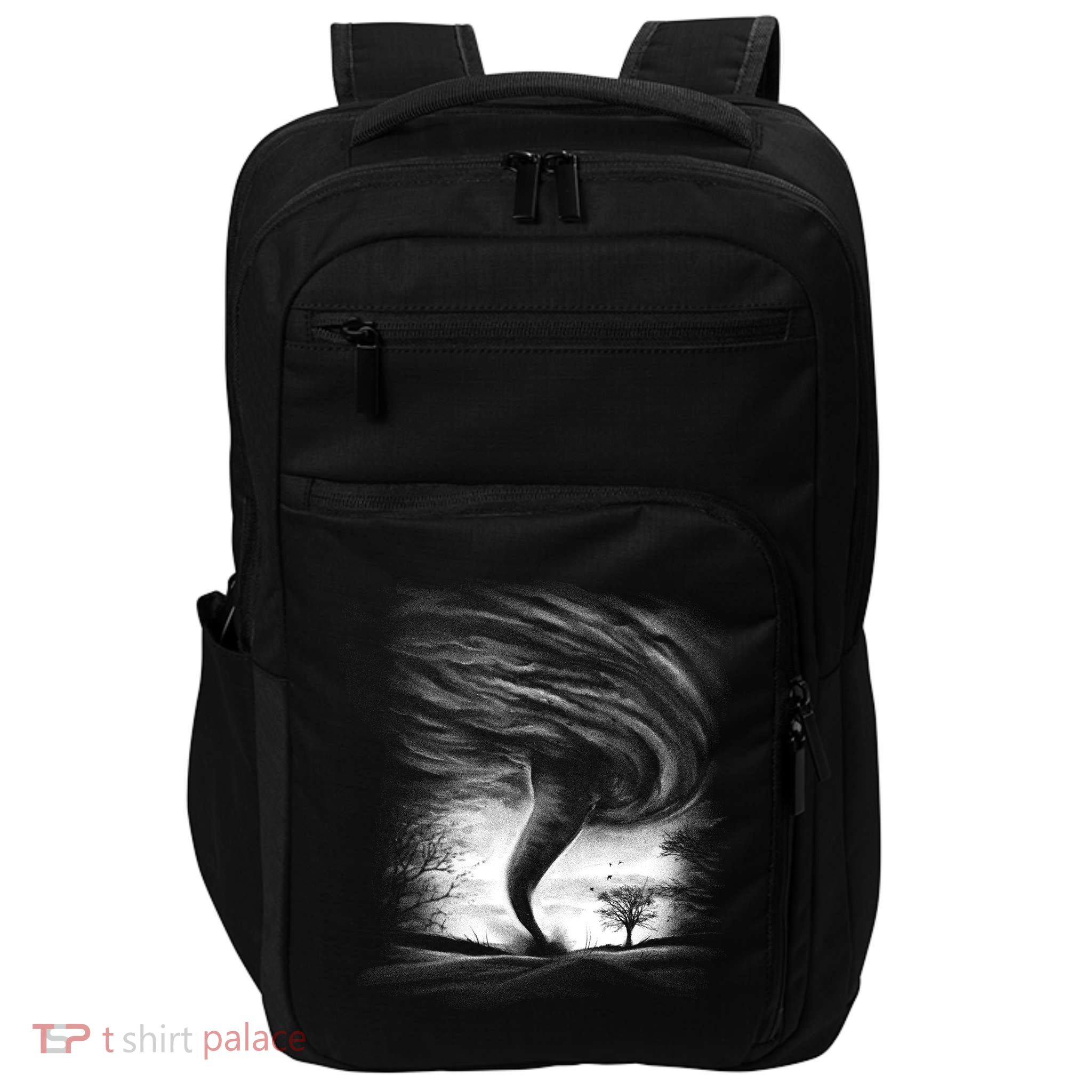 Realistic Tornado Impact Tech Backpack