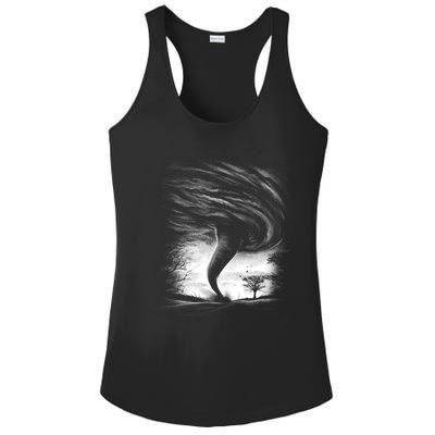 Realistic Tornado Ladies PosiCharge Competitor Racerback Tank