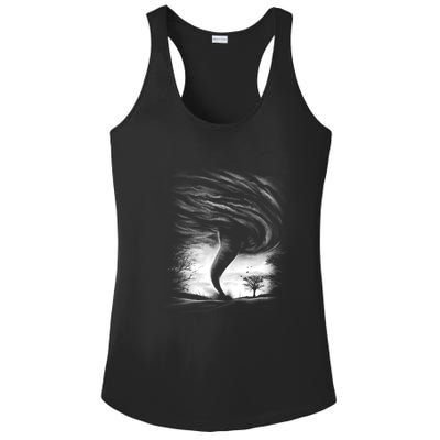 Realistic Tornado Ladies PosiCharge Competitor Racerback Tank