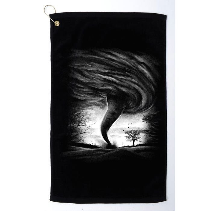 Realistic Tornado Golf Towel