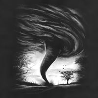 Realistic Tornado Golf Towel