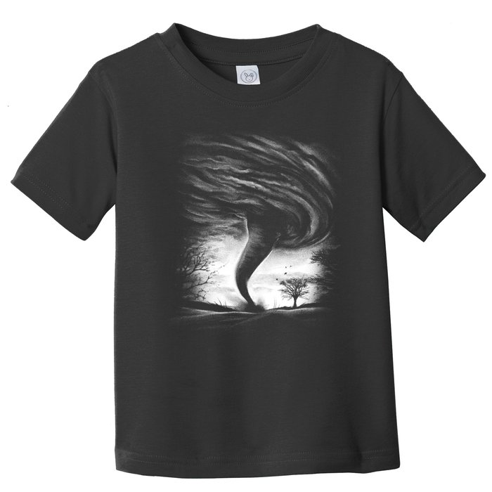 Realistic Tornado Toddler T-Shirt
