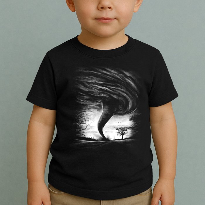 Realistic Tornado Toddler T-Shirt