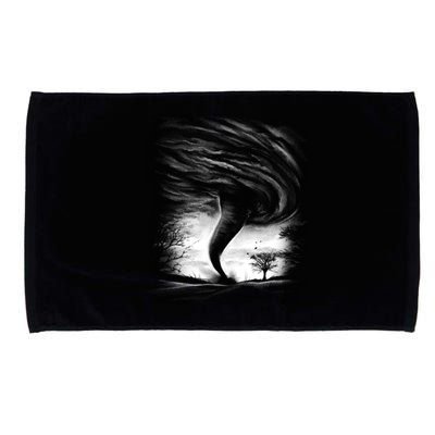 Realistic Tornado Microfiber Hand Towel