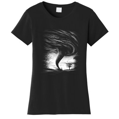 Realistic Tornado Women's T-Shirt