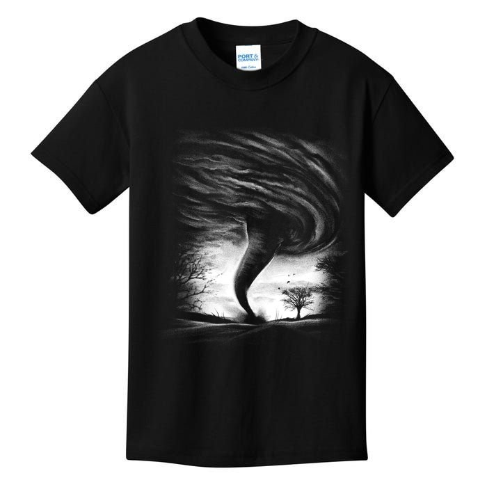 Realistic Tornado Kids T-Shirt