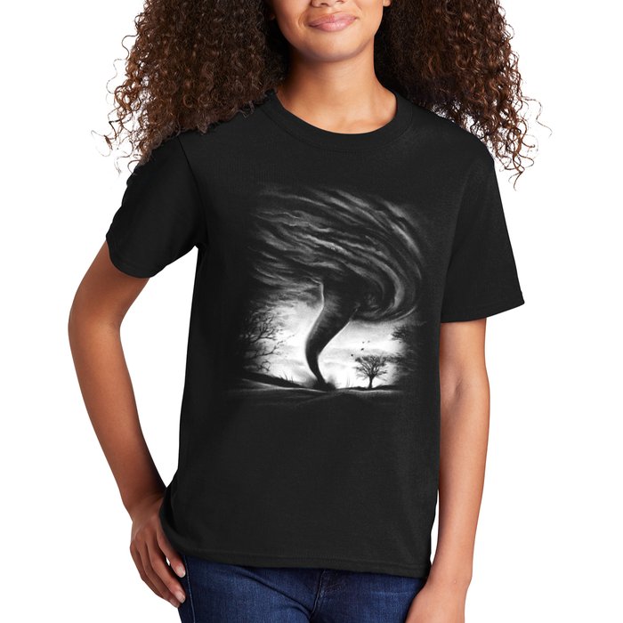 Realistic Tornado Kids T-Shirt