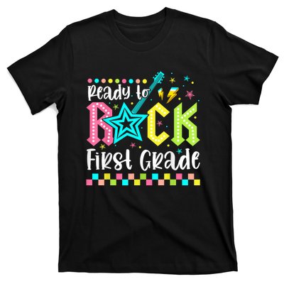 Ready To Rock First Grade Back To School 1st Grade T-Shirt