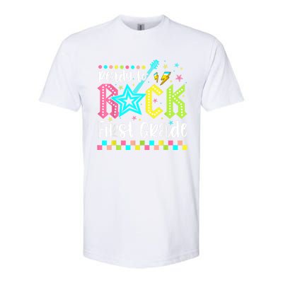 Ready To Rock First Grade Back To School 1st Grade Softstyle CVC T-Shirt