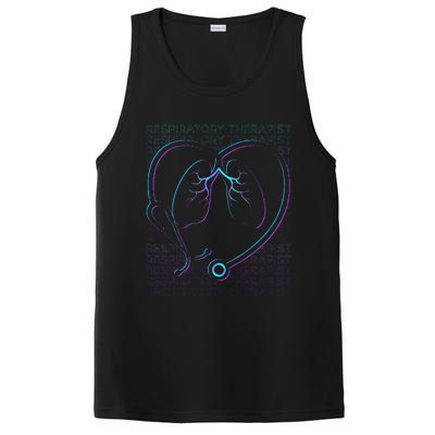 Respiratory Therapist Respiratory Therapy Retro PosiCharge Competitor Tank