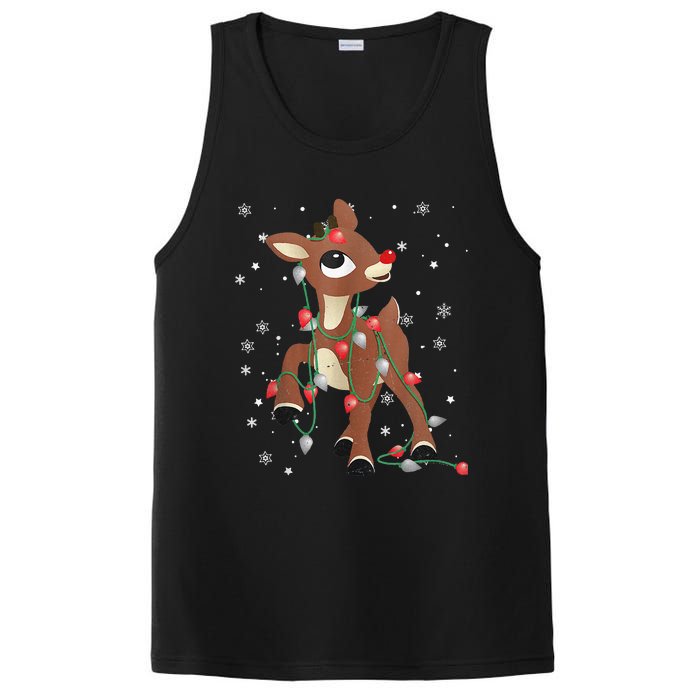 Rudolph The Red Nose Reindeer For And Christmas Fan PosiCharge Competitor Tank