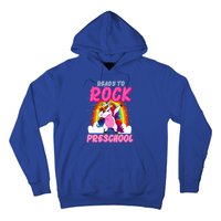 Ready To Rock Preschool Dabbing Unicorn Back To School Gift Hoodie