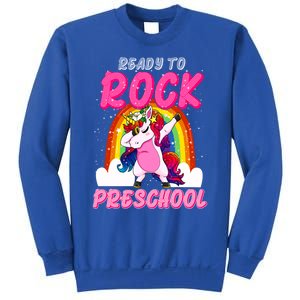 Ready To Rock Preschool Dabbing Unicorn Back To School Gift Sweatshirt