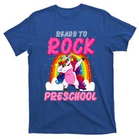 Ready To Rock Preschool Dabbing Unicorn Back To School Gift T-Shirt