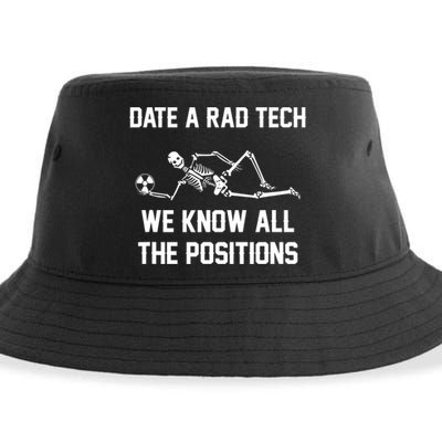 Radiology Technician Rad Tech X Ray Funny Date A Rad Tech Sustainable Bucket Hat