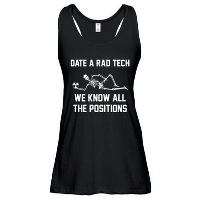 Radiology Technician Rad Tech X Ray Funny Date A Rad Tech Ladies Essential Flowy Tank