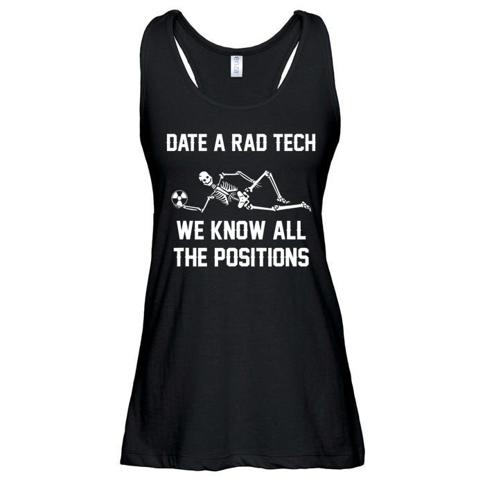 Radiology Technician Rad Tech X Ray Funny Date A Rad Tech Ladies Essential Flowy Tank