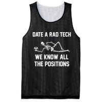 Radiology Technician Rad Tech X Ray Funny Date A Rad Tech Mesh Reversible Basketball Jersey Tank
