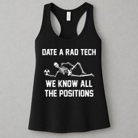 Radiology Technician Rad Tech X Ray Funny Date A Rad Tech Womens Tank Top