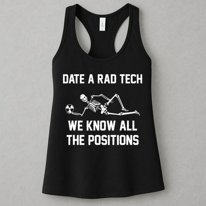 Radiology Technician Rad Tech X Ray Funny Date A Rad Tech Womens Tank Top
