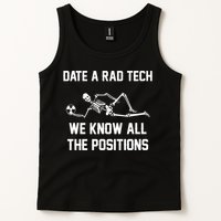 Radiology Technician Rad Tech X Ray Funny Date A Rad Tech Tank Top