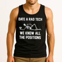 Radiology Technician Rad Tech X Ray Funny Date A Rad Tech Tank Top