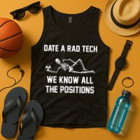Radiology Technician Rad Tech X Ray Funny Date A Rad Tech Tank Top
