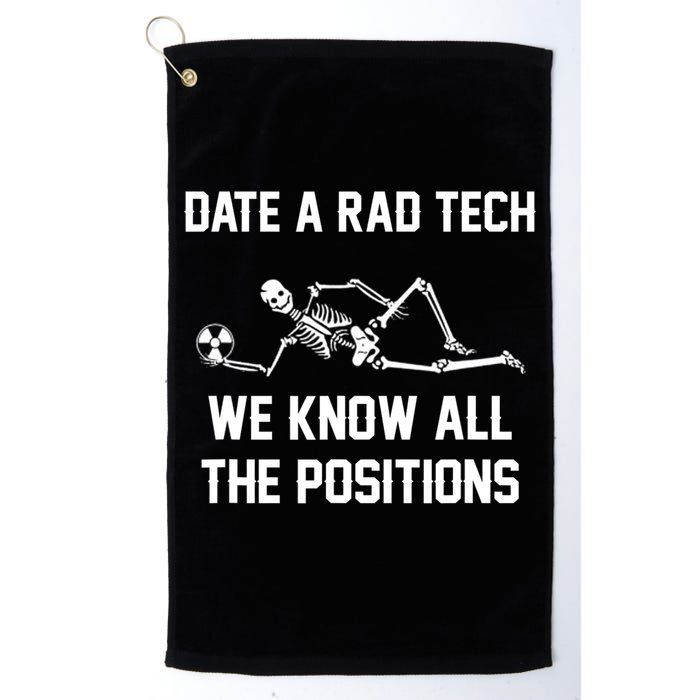 Radiology Technician Rad Tech X Ray Funny Date A Rad Tech Golf Towel