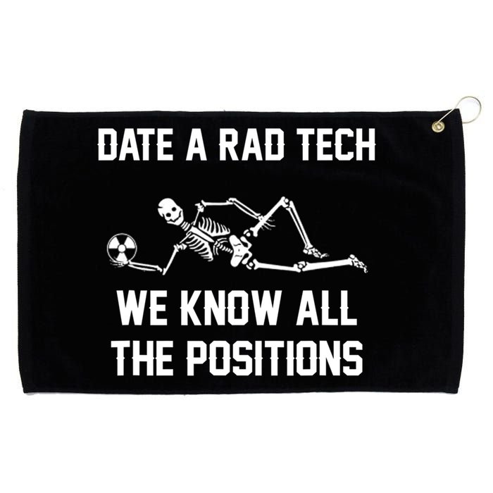Radiology Technician Rad Tech X Ray Funny Date A Rad Tech Grommeted Golf Towel