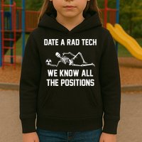 Radiology Technician Rad Tech X Ray Funny Date A Rad Tech Kids Hoodie