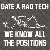 Radiology Technician Rad Tech X Ray Funny Date A Rad Tech Cotton Canvas Backpack