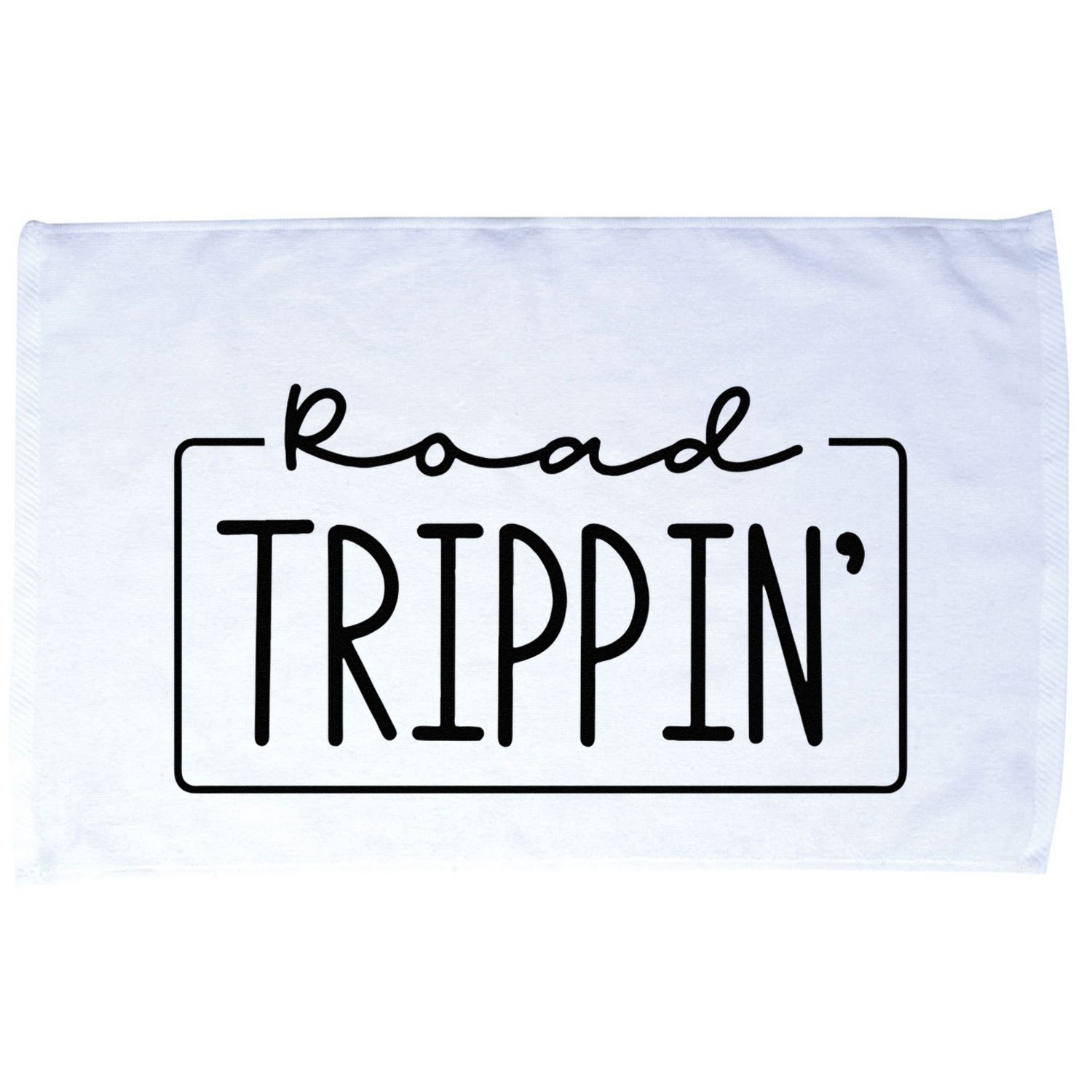 Road Trippin Road Trip Travel Road Tripping Trip Microfiber Hand Towel