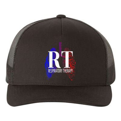 Respiratory Therapy Rrt Respiratory Care Yupoong Adult 5-Panel Trucker Hat