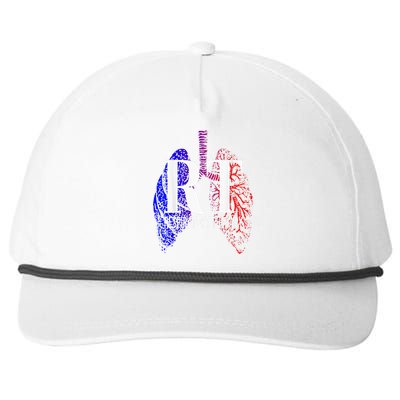 Respiratory Therapy Rrt Respiratory Care Snapback Five-Panel Rope Hat