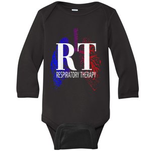 Respiratory Therapy Rrt Respiratory Care Baby Long Sleeve Bodysuit