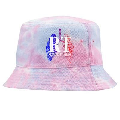 Respiratory Therapy Rrt Respiratory Care Tie-Dyed Bucket Hat