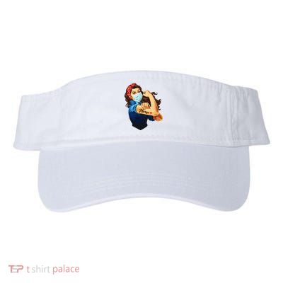 Rosie The Riveter Woman Nurse Visor