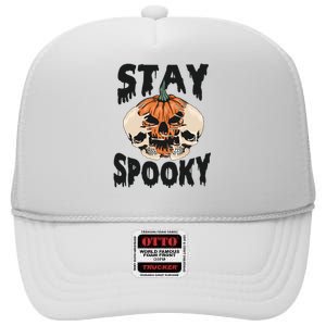 Respiratory Therapist Respiratory Therapist Halloween Gift Respiratory High Crown Mesh Back Trucker Hat