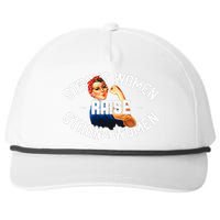 Rosie The Riveter Strong Women Raise Strong Women Snapback Five-Panel Rope Hat